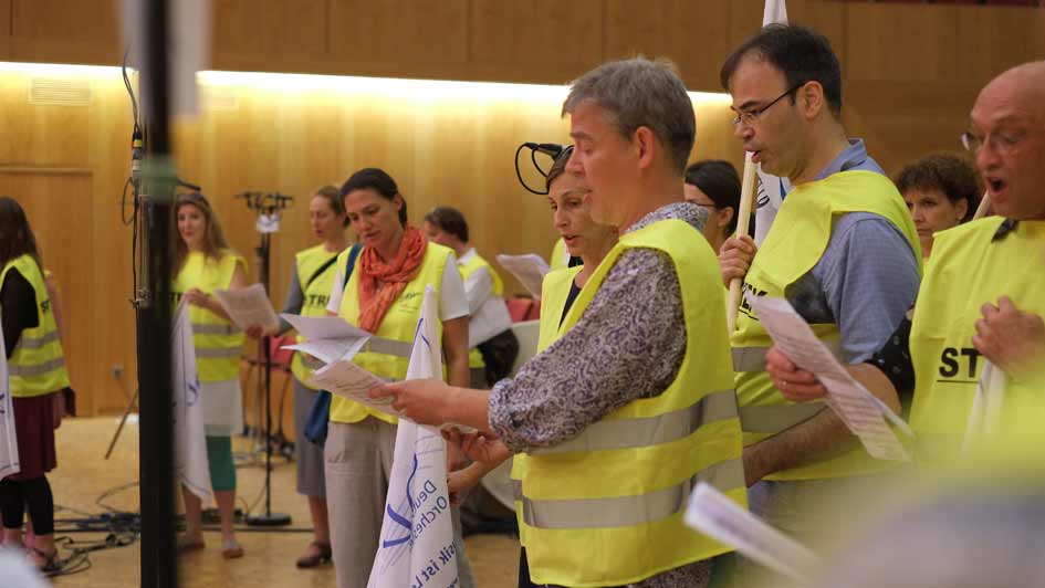 Streik Rundfunkchor Berlin im Großen Sendesaal (3)